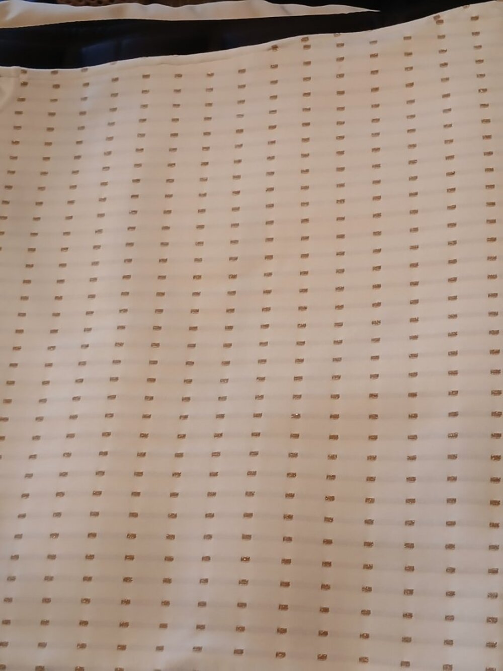 TED BAKER London White & Gold Mini Relia Dress - Picture 11 of 16
